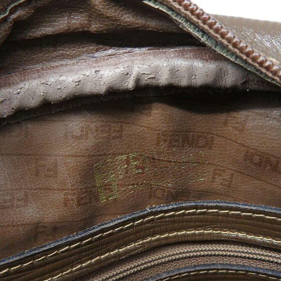 Fendi Zucca shoulder bag in brown with FF pattern - Picture 10 of 10